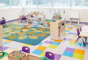 STEM Room at Little Sprouts Natick, MA 