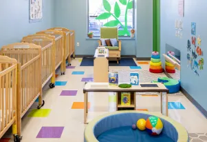 Infant Classroom at Little Sprouts BUMC 